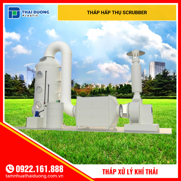 Xử lý khí thải bằng phương pháp hấp phụ 13 thaiduong thap hap thu bang nhua pp d1500 mm 12