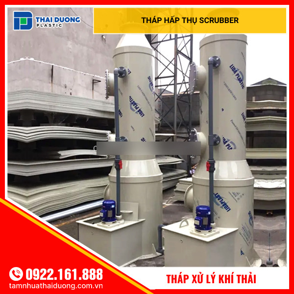 Xử lý khí thải bằng phương pháp hấp thụ 15 thaiduong thap hap thu bang nhua pp d800 mm 16