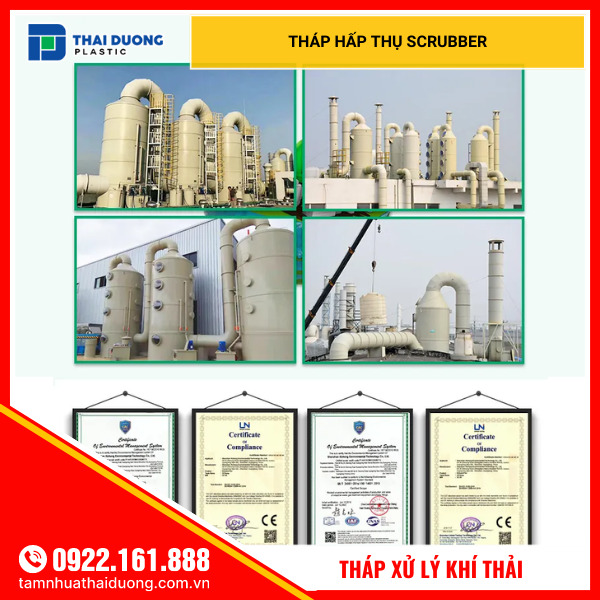 Xử lý khí thải bằng phương pháp hấp phụ 8 thaiduong thap hap thu bang nhua pp d800 mm 9